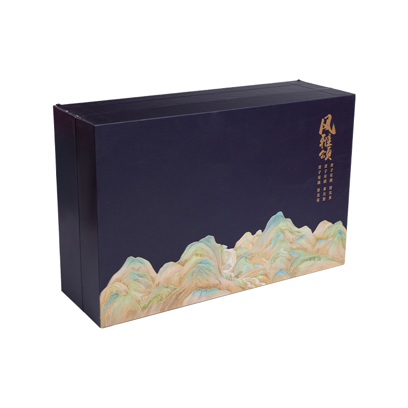 กล่องของขวัญเครื่องประดับดูหรูหราพร้อมตัวเคส Hard Magnetic Clasp