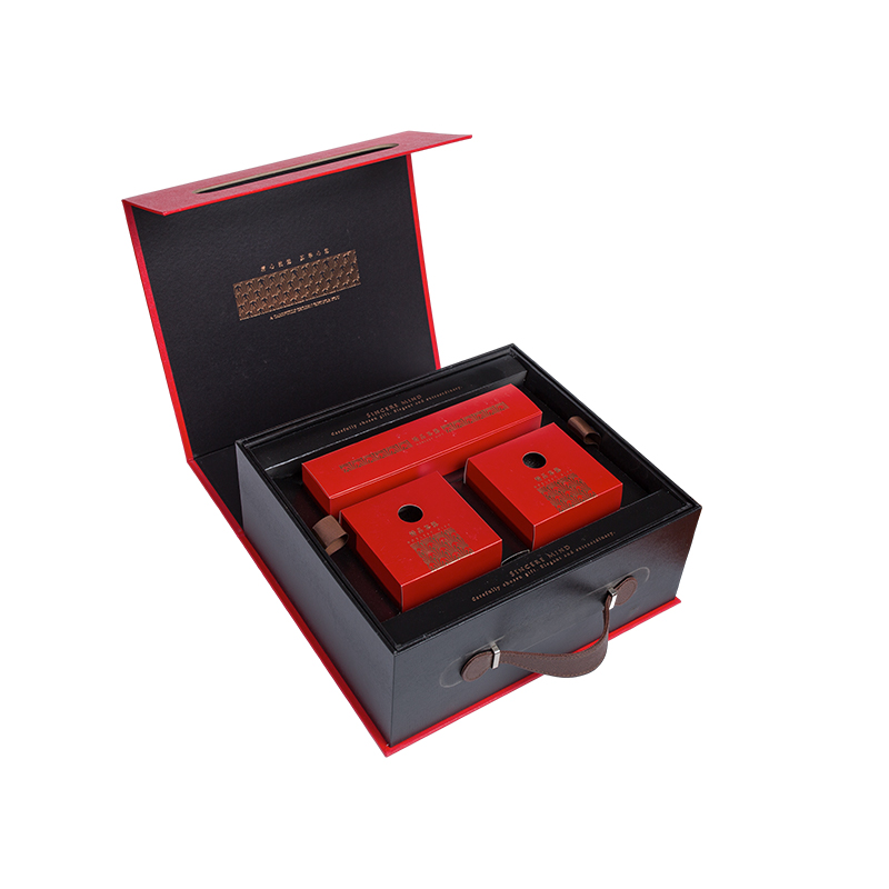 กล่องของขวัญเครื่องประดับดูหรูหราพร้อมตัวเคส Hard Magnetic Clasp